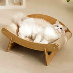 Wooden Cat Scratcher Couch Bed