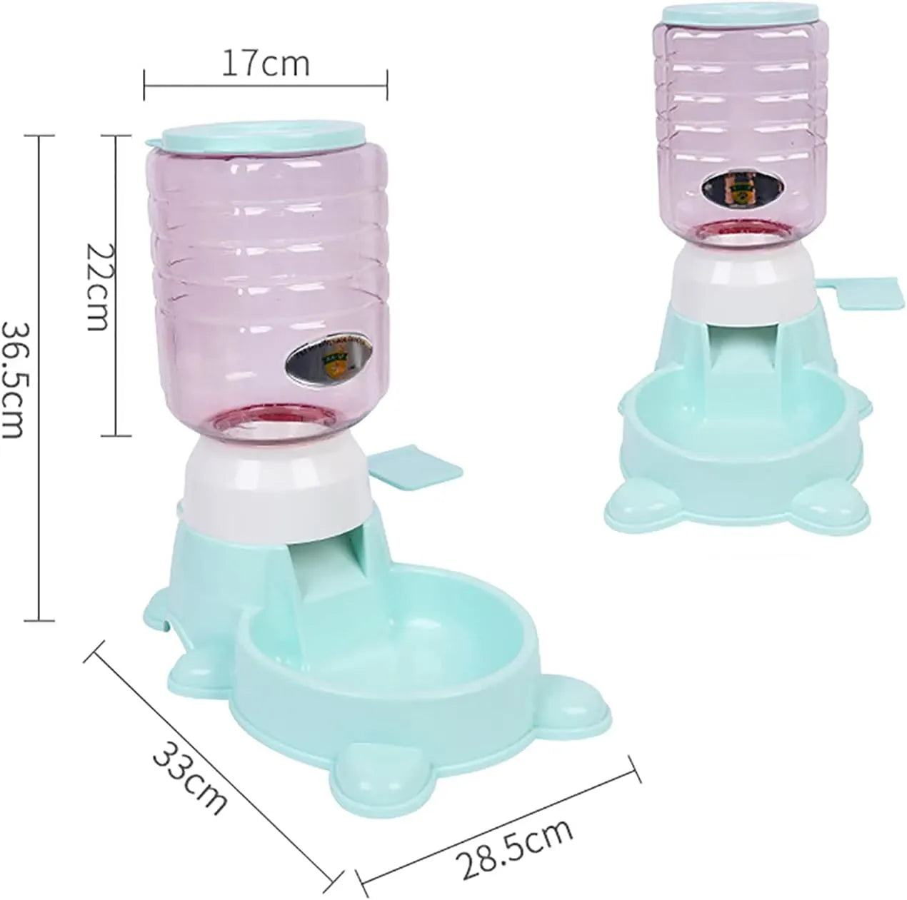 1.8 L Paw-Press Interactive Pet Feeder – 2 Colors