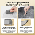 Washable Rubber Pet Hair Remover Scraper – Multiple Styles