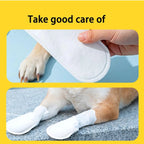 Disposable Pet Paw Covers – 20 Pack, 2 Styles, 3 Sizes