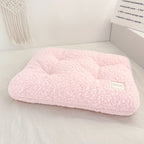 Plush Rectangular Pet Crate Mat – 4 Colors, 4 Sizes