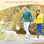 19 oz Foldable-Bowl Pet Water Bottle – 3 Colors