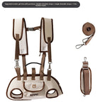 Supportive Pet Carrier Vest with Top Handle – 2 Colors, 4 Sizes