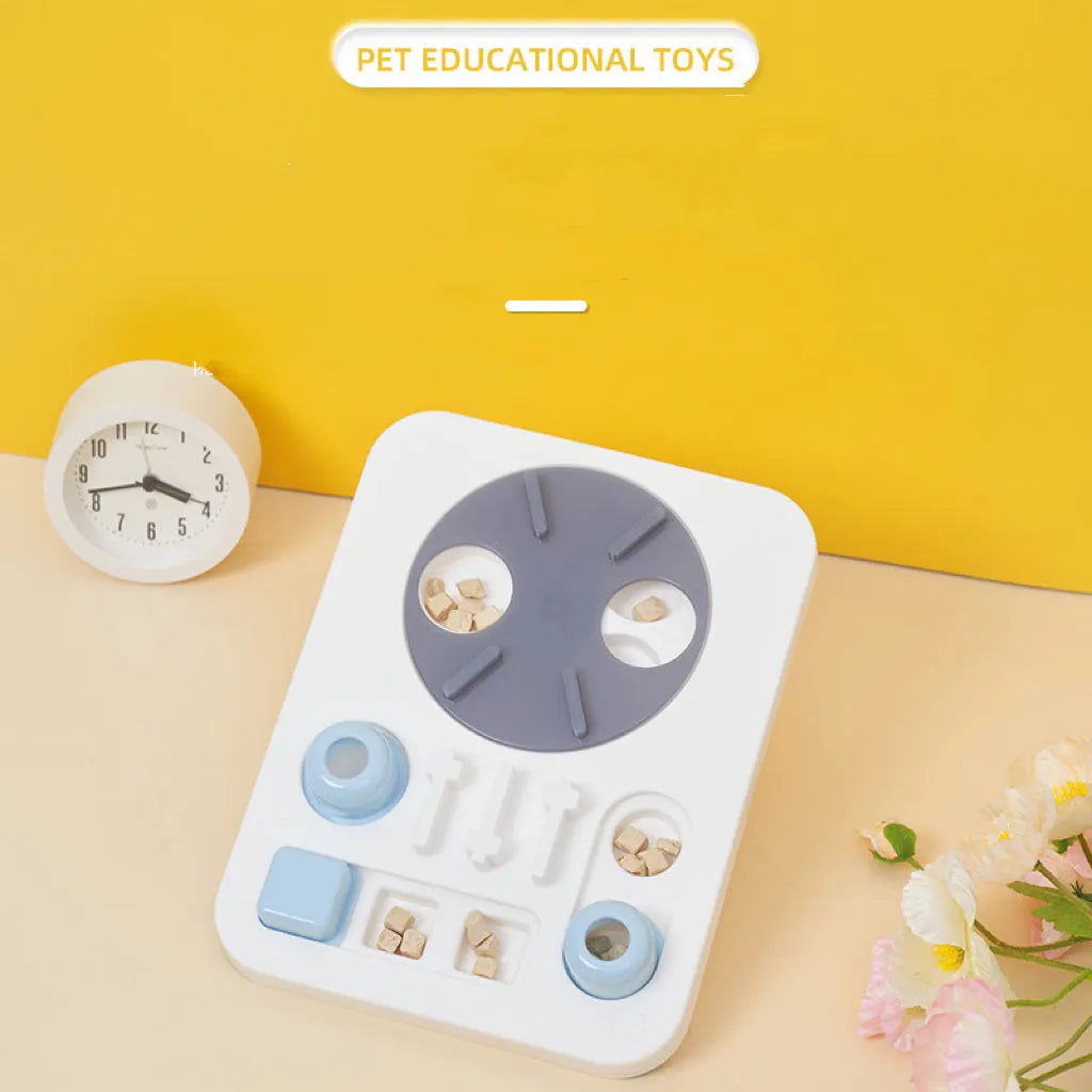 Interactive Pet Food Puzzle and Slow Feeder