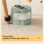 Remote Control Rope-Track Cat Teaser with Feather & Sound