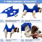Pet Grooming Hammock for Dogs and Cats – 6 Colors, 4 Sizes