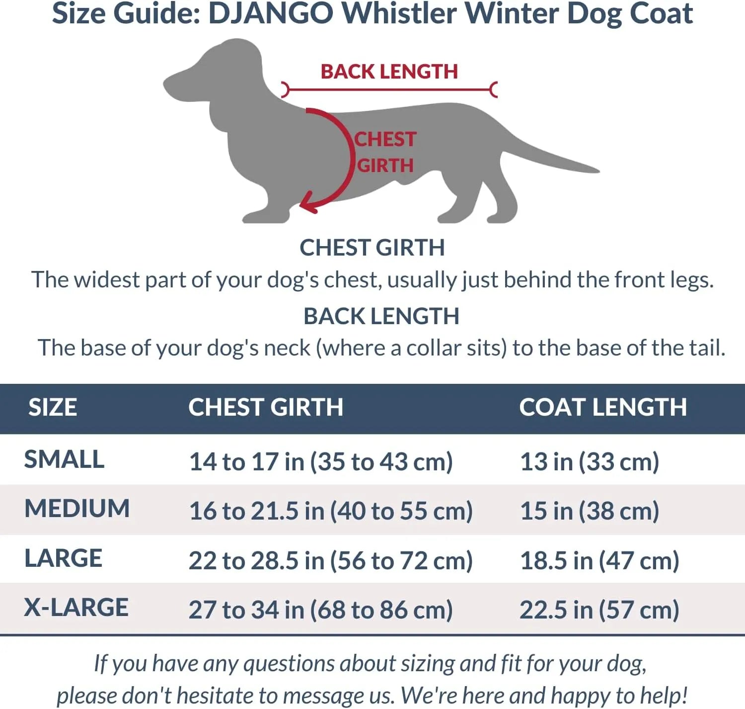 Adjustable Insulated Dog Coat – 3 Colors, 4 Sizes