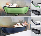 Khaki Car Window Perch Hammock for Pets