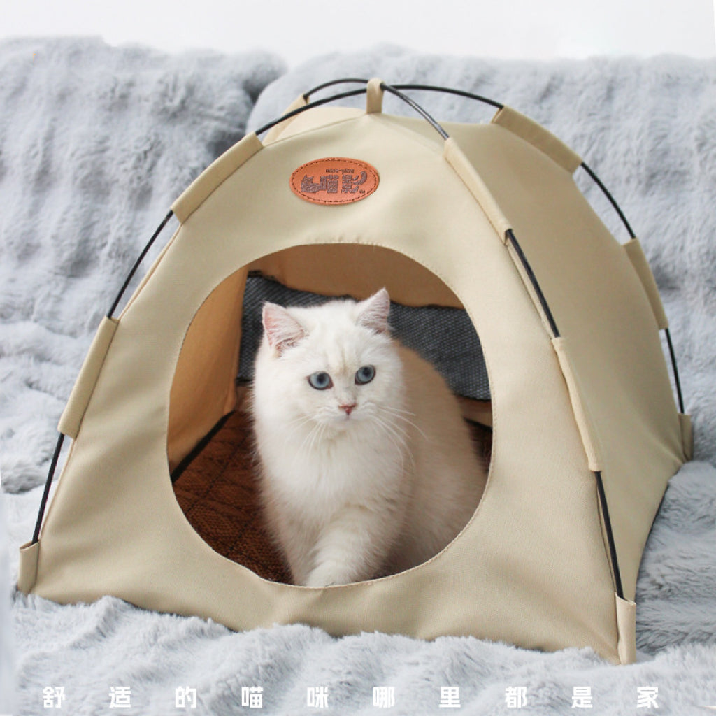 Indoor Tent Bed for Cats & Small Dogs