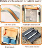 Collapsible Rolling Pet Carrier with Detachable Trolley