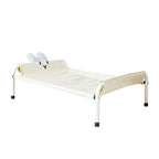 Elevated Pet Camp Bed – Grey or Yellow, 3 Sizes