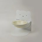 Adjustable Elevated Ceramic Cat Bowl