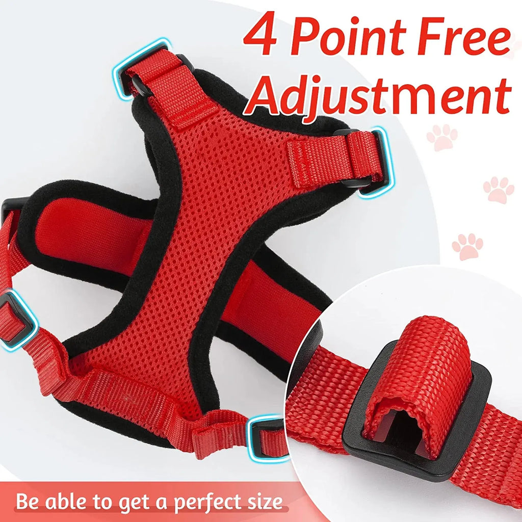 Adjustable Cat Harness Vest for Walking