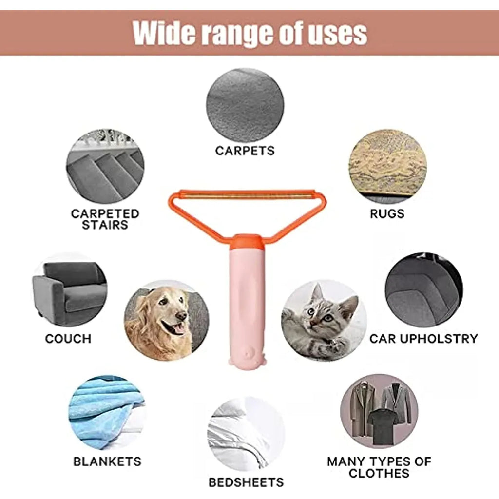 T-Shaped Pet Hair Remover for Upholstery – 3 Colors