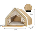 Modular Wooden Cat Scratcher House & Pads – L or XL