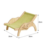 Adjustable Foldable Cat Hammock Chair with Sisal Option