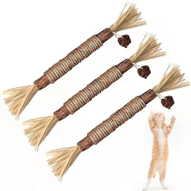 Natural Silvervine Chew Sticks for Cats – 1, 4 or 10 Pack