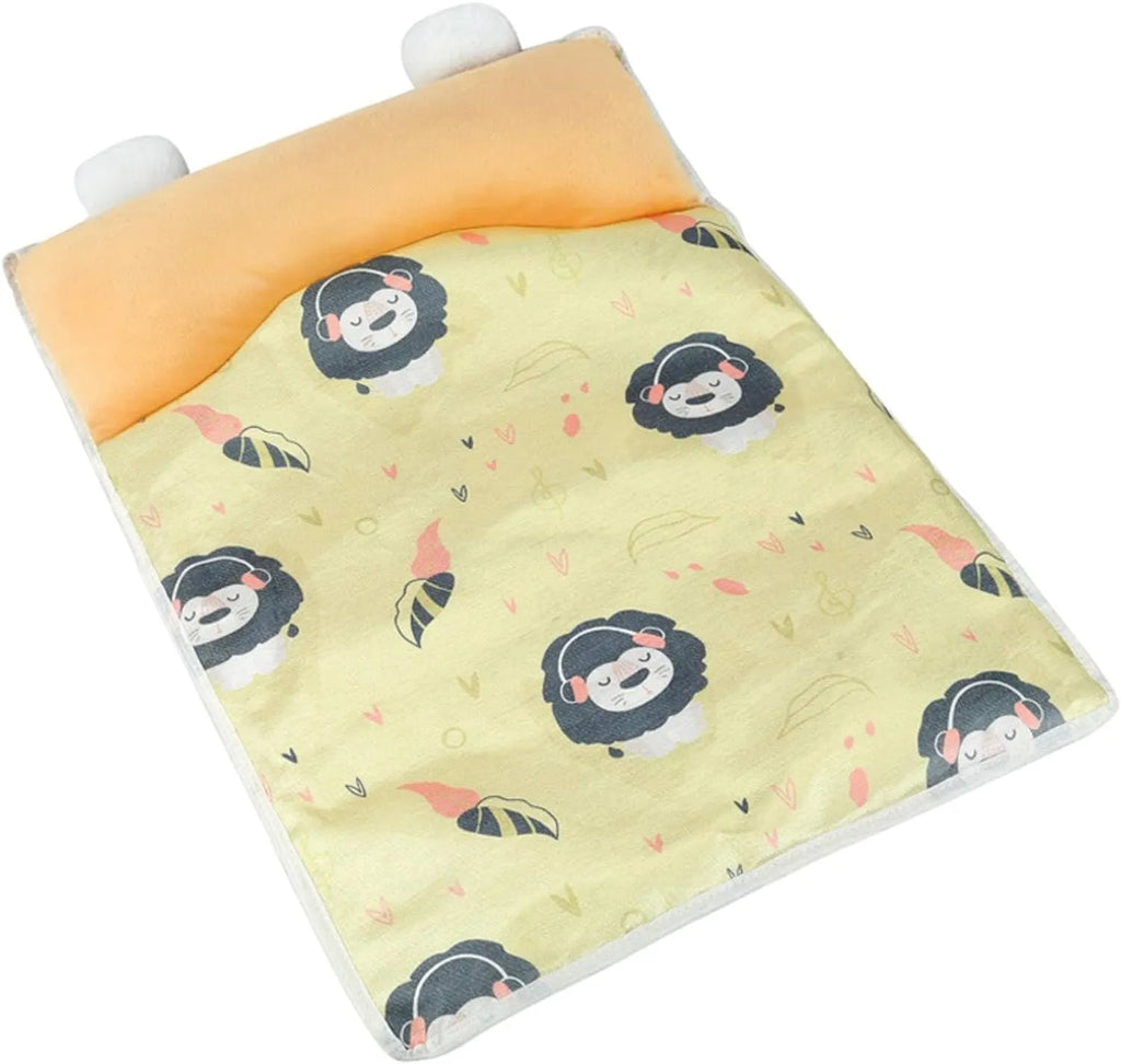 Ice-Silk Pet Cooling Mat with Pillow – 5 Styles