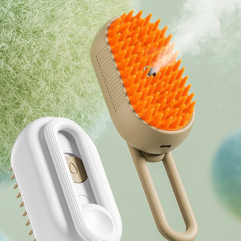 Rechargeable Pet Grooming Mist Brush – 2 Colors