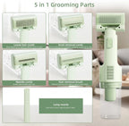 Handheld Pet Grooming Vacuum Brush – Single or 2-Piece Set