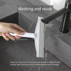 Adjustable Long-Handle Silicone Floor Squeegee