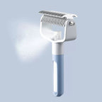 Pet Deshedding Comb with Mist Spray – 3 Colors