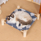 Elevated Hammock Bed for Cats & Small Dogs