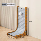 A-Frame Cat Scratcher House with Ramp – Multiple Styles