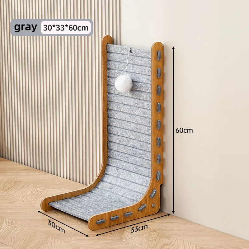A-Frame Cat Scratcher House with Ramp – Multiple Styles