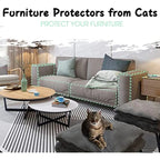 Transparent Cat Scratch Deterrent Furniture Film – 10, 20, or 30 Pieces