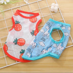 Lightweight Printed Cat Vest – XS to XL