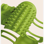 Corner-Mounted Cat Self-Grooming Brush