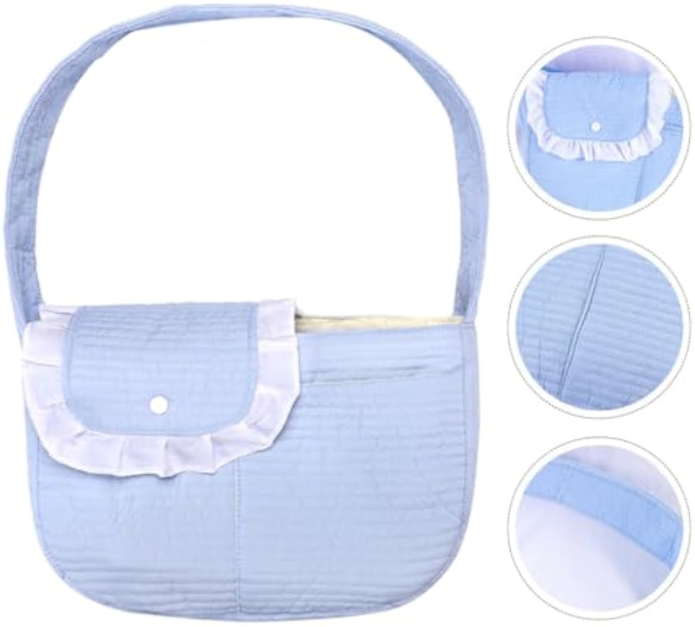 Quilted Pet Sling Carrier for Cats & Small Dogs – S to L