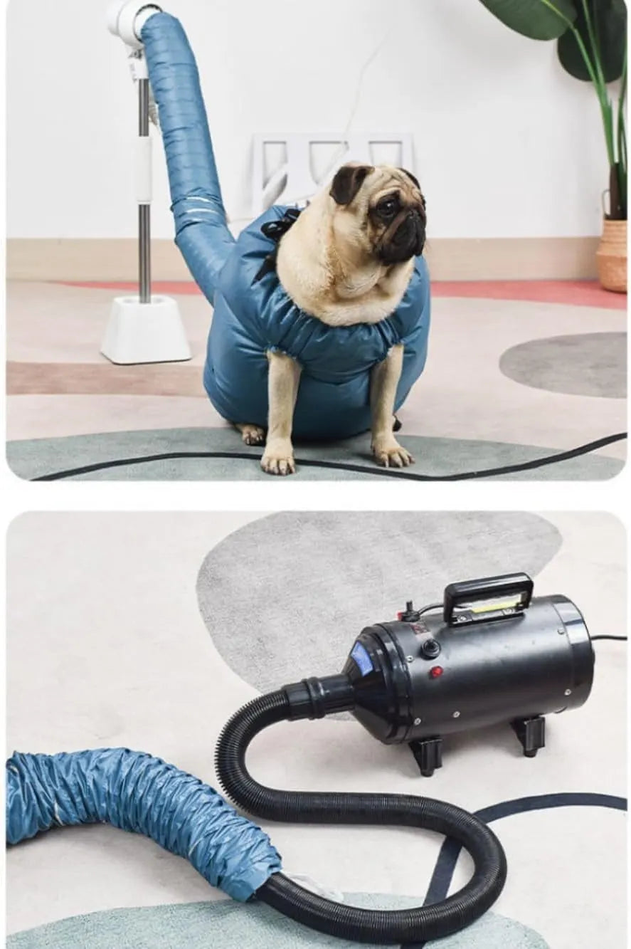 Portable Pet Drying Bag with Air Hose – 5 Sizes