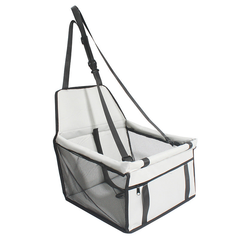 Portable Pet Car Booster Seat with Mesh Sides – 5 Styles