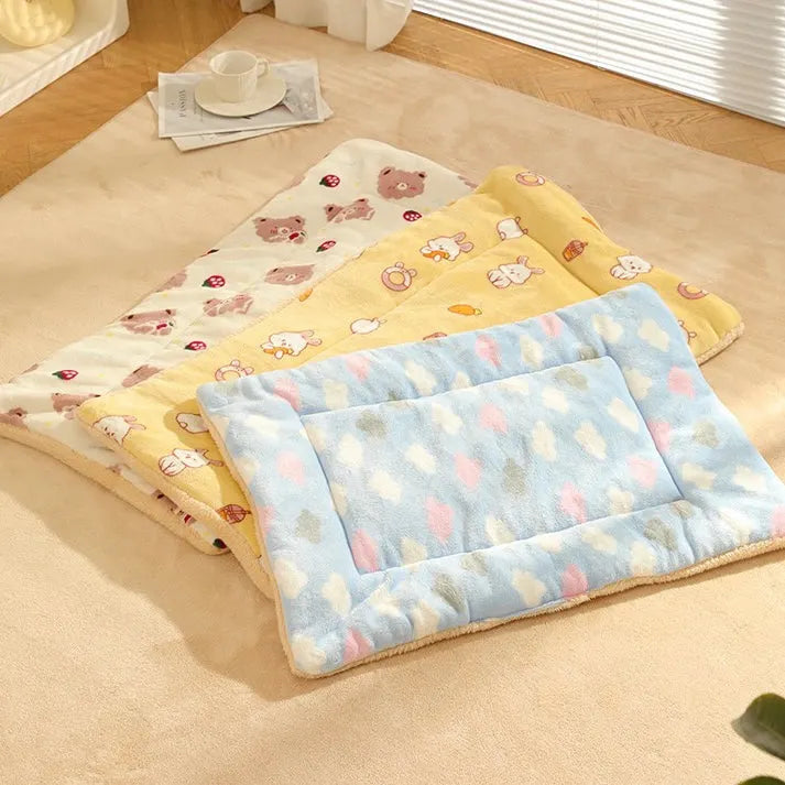 Cat Blanket in 3 Patterns & 6 Sizes