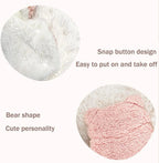 Sherpa Pet Cape Blanket with Hood – 5 Colors, 3 Sizes