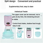 1.8 L Paw-Press Interactive Pet Feeder – 2 Colors