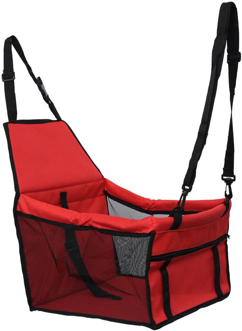 Portable Pet Car Booster Seat with Mesh Sides – 5 Styles