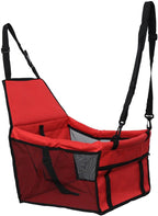 Portable Pet Car Booster Seat with Mesh Sides – 5 Styles