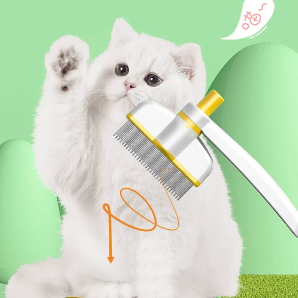 Self-Cleaning Slicker Brush for Cats and Dogs – 3 Colors