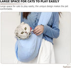 Quilted Pet Sling Carrier for Cats & Small Dogs – S to L
