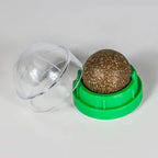 Wall-Mounted 360° Rotating Catnip Ball – 1 or 3 Pack