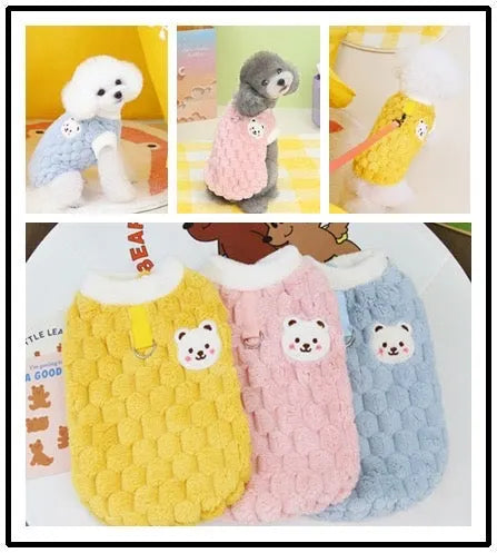 Plush Bear Cat Sweater Vest – 11 Styles, S to XXL