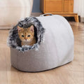 Plush Indoor Pet Cave House – 5 Styles, 2 Sizes