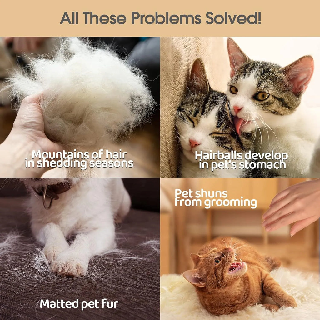 Double-Sided Pet Grooming Gloves – 1 Pair