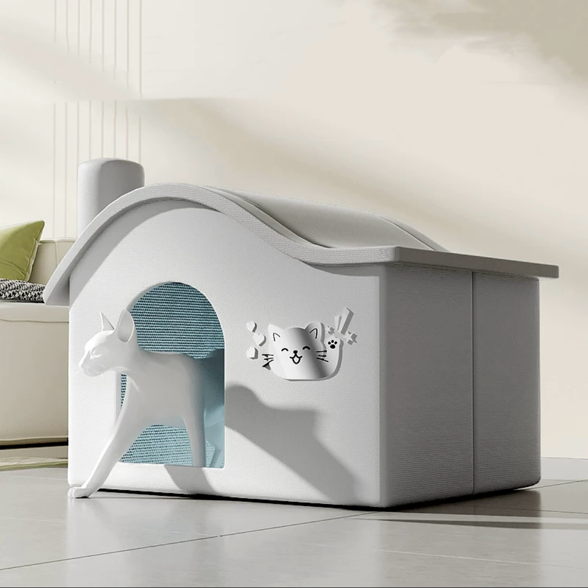 Insulated Pet Cooling House – 3 Roof Styles