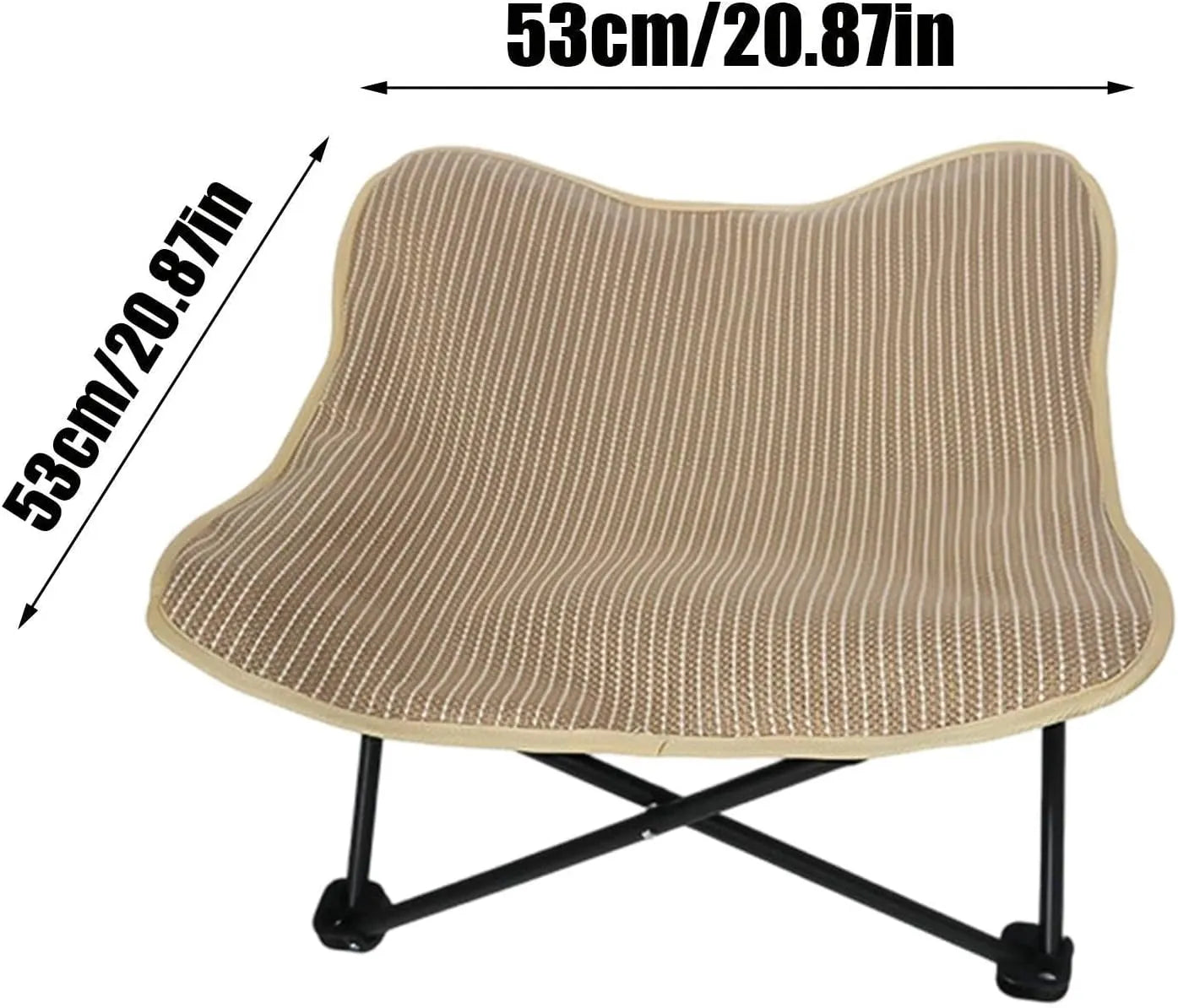 Foldable Sisal Cat Scratcher Lounge Chair