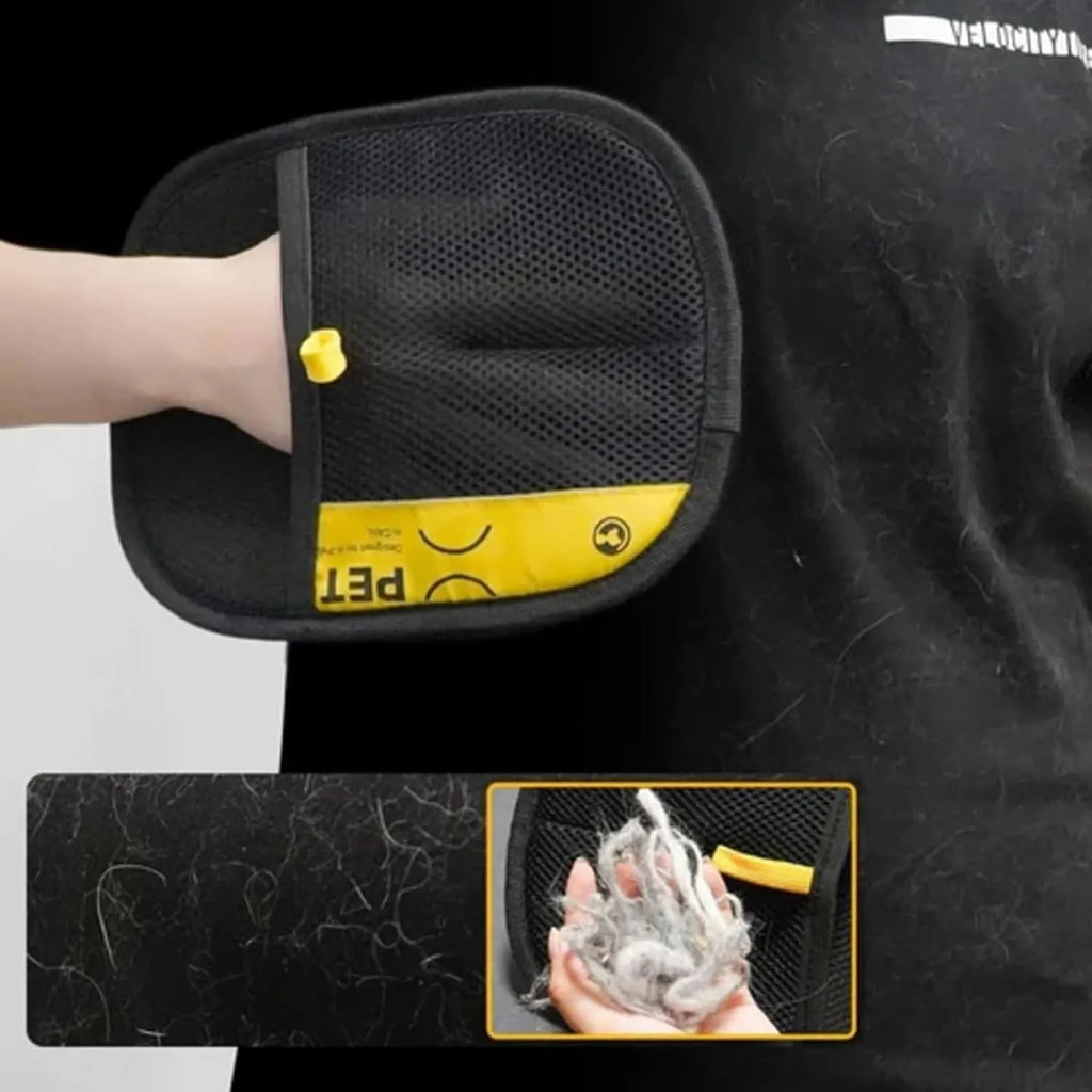 Double-Sided Pet Grooming Glove for Dogs and Cats – 1 or 2 Pack
