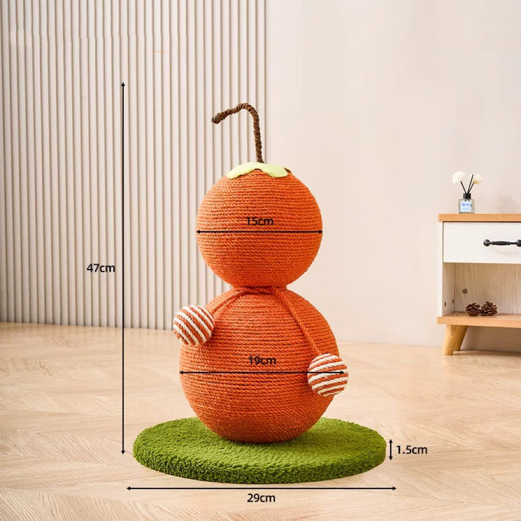 Tumbler-Style Sisal Cat Scratcher Activity Bed